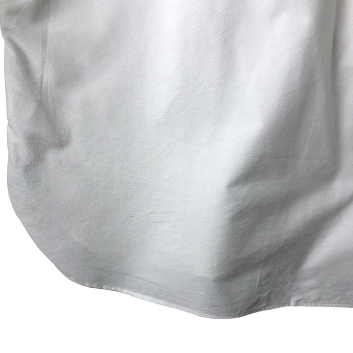 Ralph Lauren Classic Fit Skull Pattern Long Sleeve Button-Down Shirt, Men's Size L cotton white type Vintage Second Hand