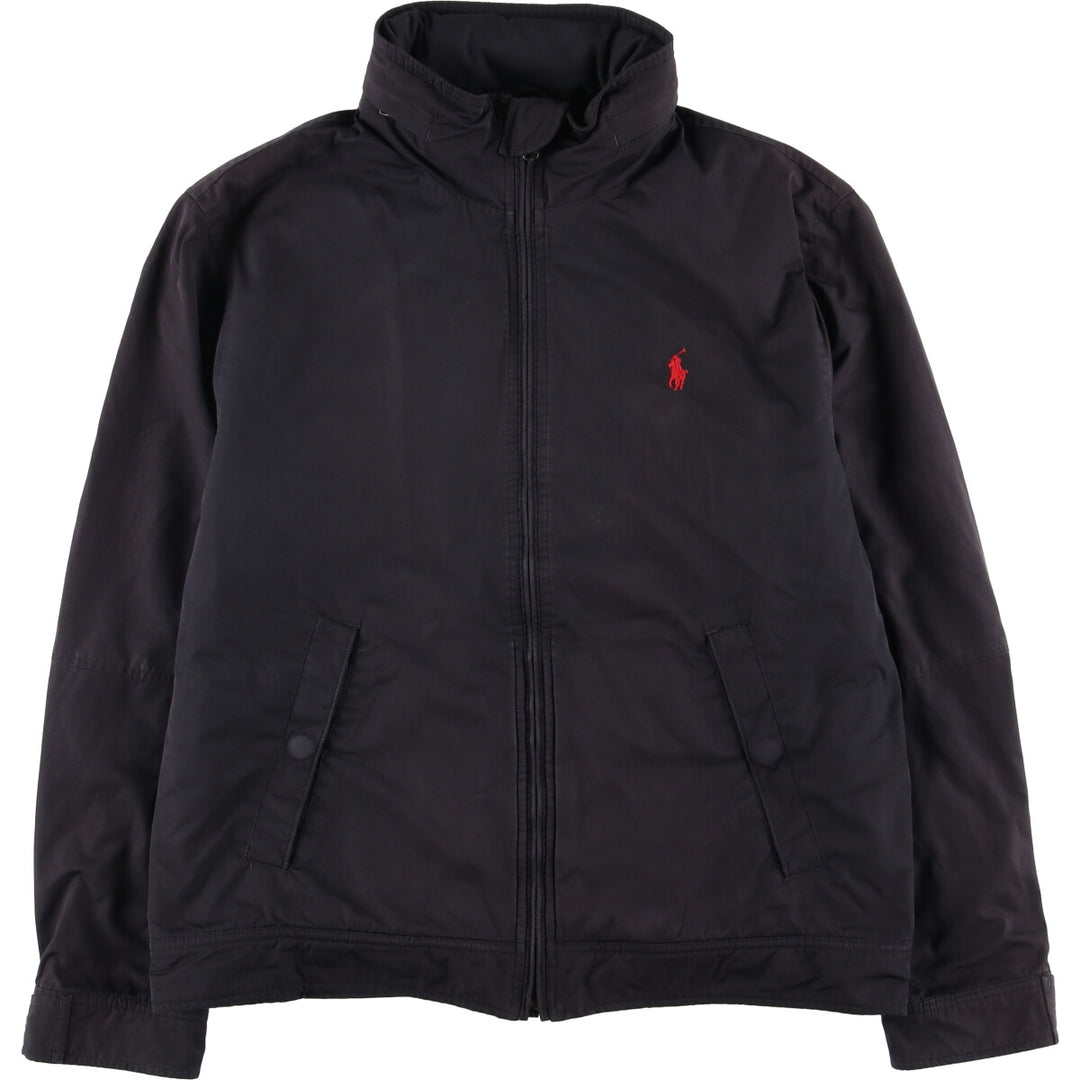 Ralph Lauren POLO by Ralph Lauren padded puffer jacket, men's size M polyester black type Vintage Second Hand