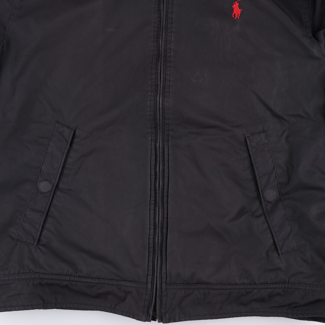 Ralph Lauren POLO by Ralph Lauren padded puffer jacket, men's size M polyester black type Vintage Second Hand