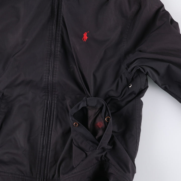 Ralph Lauren POLO by Ralph Lauren padded puffer jacket, men's size M polyester black type Vintage Second Hand