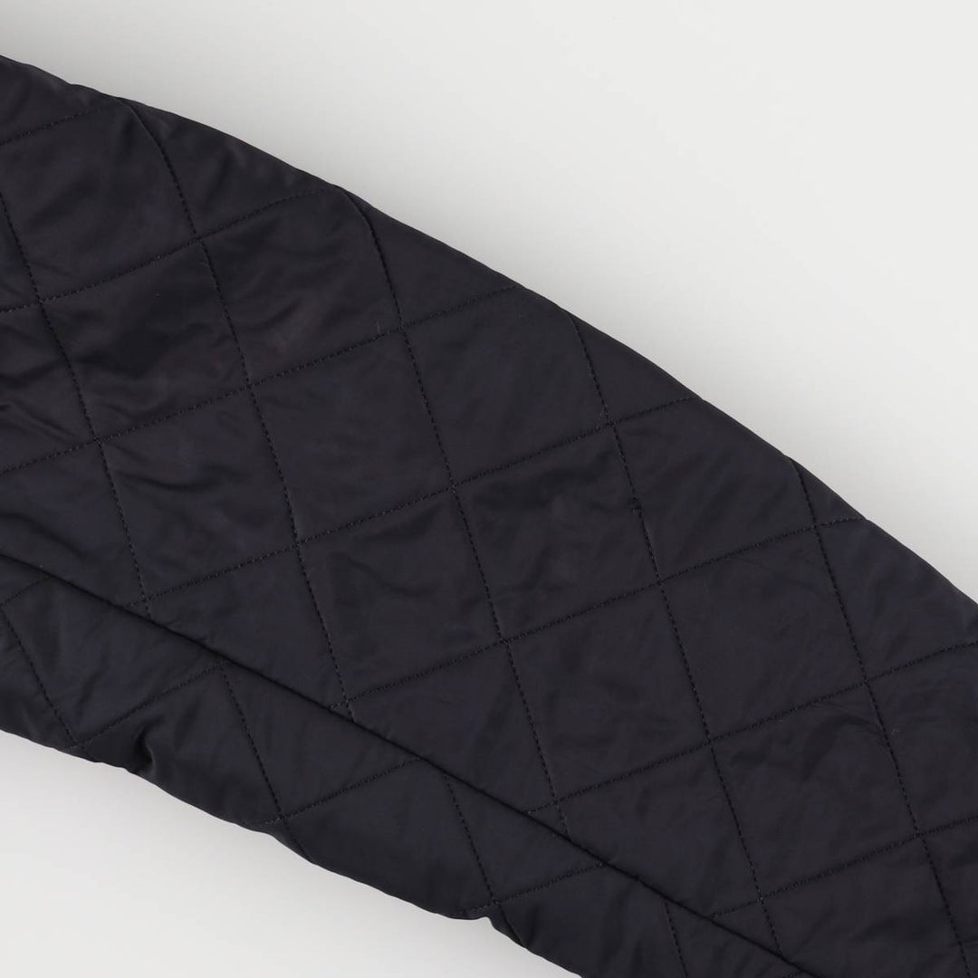 Barbour POLAR QUILTS 3-Warrant Padded Puffer Jacket, Men's XL polyester navy blue type Vintage Second Hand
