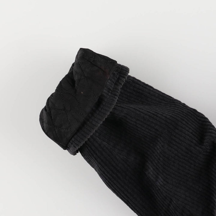 British Khaki Corduroy Jacket, Made in USA, Women's Size M cotton black type Vintage Second Hand