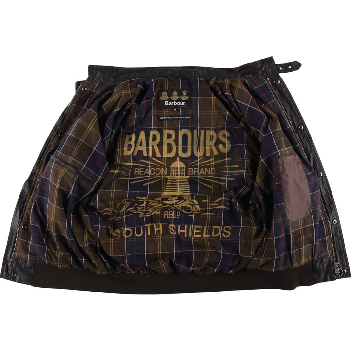 Barbour Waterproof and Breathable 3-Warrant Cotton Jacket, Men's Size Medium cotton black type Vintage Second Hand