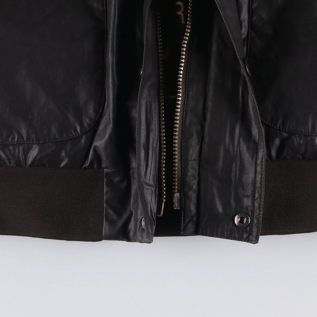 Barbour Waterproof and Breathable 3-Warrant Cotton Jacket, Men's Size Medium cotton black type Vintage Second Hand