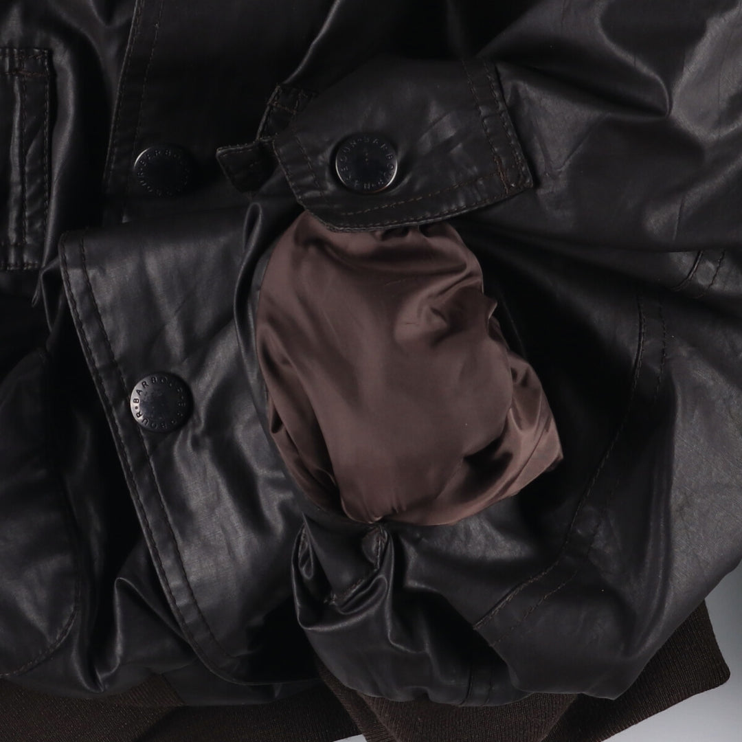 Barbour Waterproof and Breathable 3-Warrant Cotton Jacket, Men's Size Medium cotton black type Vintage Second Hand