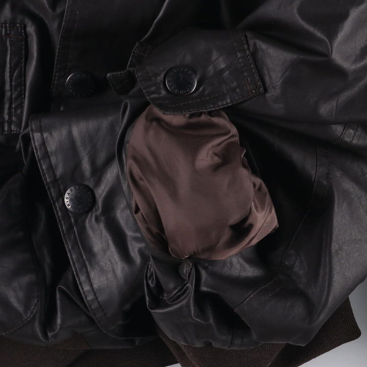 Barbour Waterproof and Breathable 3-Warrant Cotton Jacket, Men's Size Medium cotton black type Vintage Second Hand