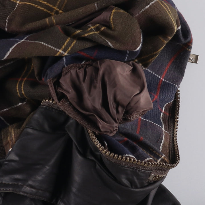 Barbour Waterproof and Breathable 3-Warrant Cotton Jacket, Men's Size Medium cotton black type Vintage Second Hand