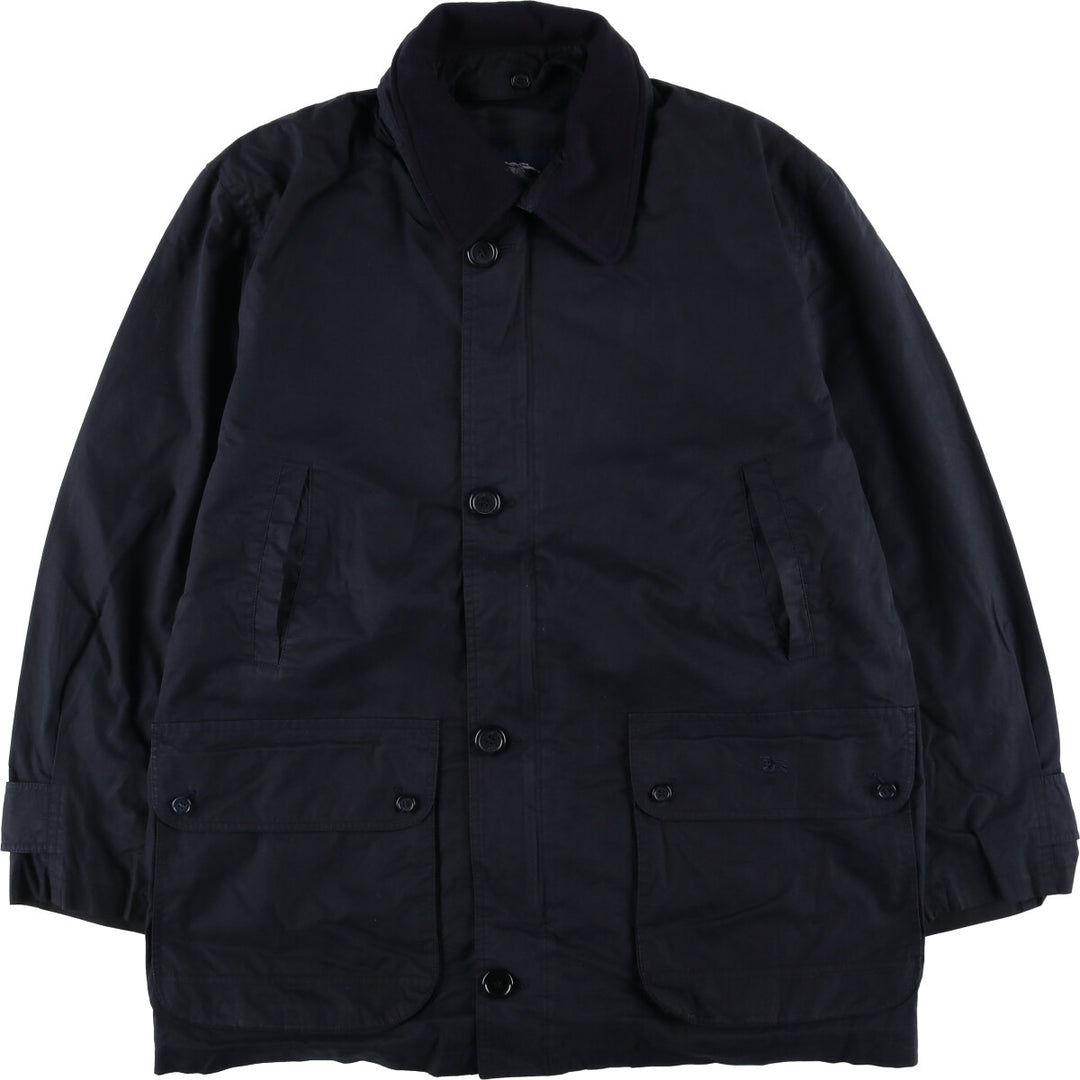 Burberry's BURBERRY LONDON cotton jacket, women's size XL cotton navy blue type Vintage Second Hand