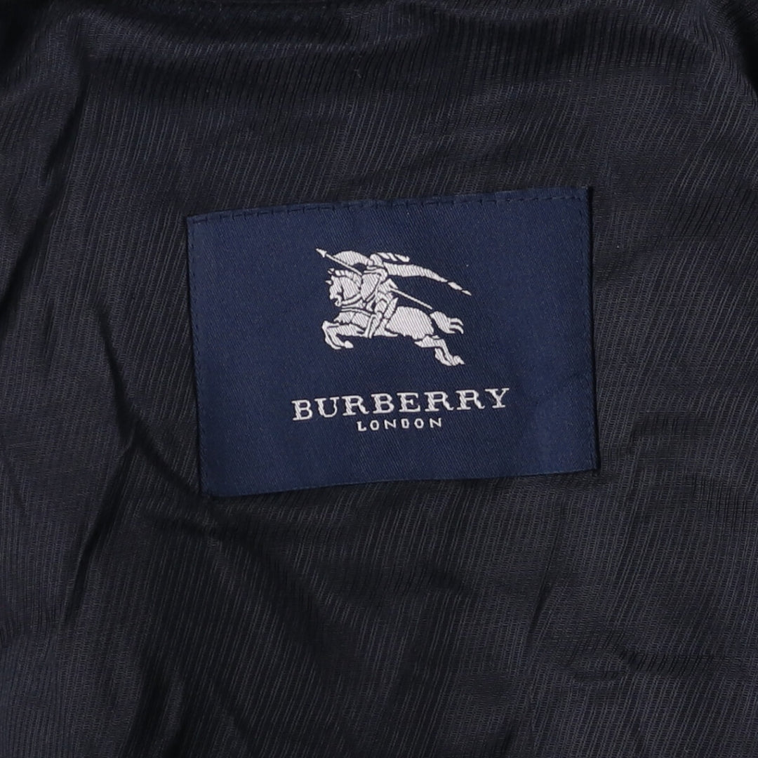 Burberry's BURBERRY LONDON cotton jacket, women's size XL cotton navy blue type Vintage Second Hand