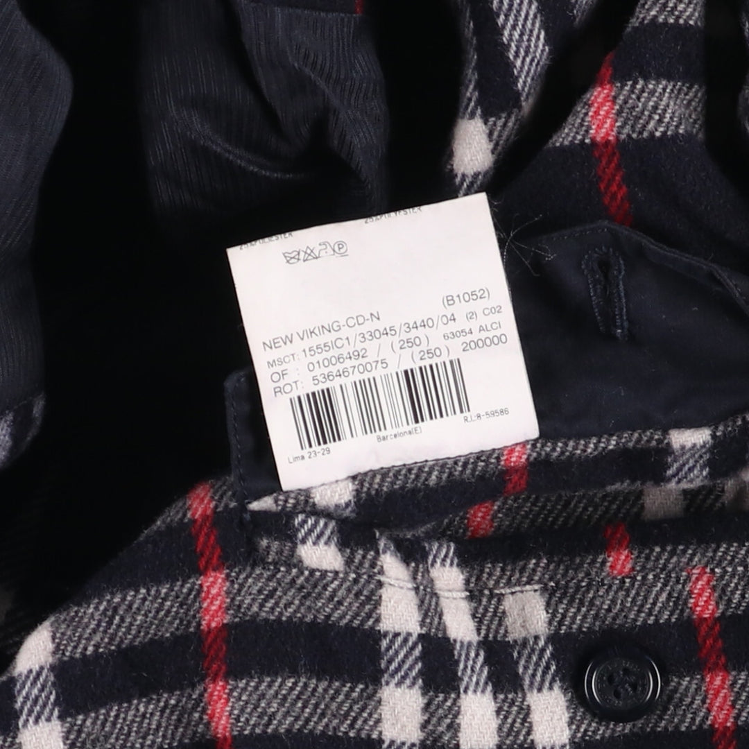 Burberry's BURBERRY LONDON cotton jacket, women's size XL cotton navy blue type Vintage Second Hand