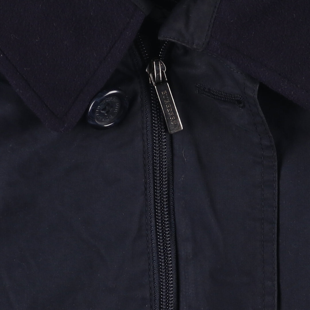 Burberry's BURBERRY LONDON cotton jacket, women's size XL cotton navy blue type Vintage Second Hand