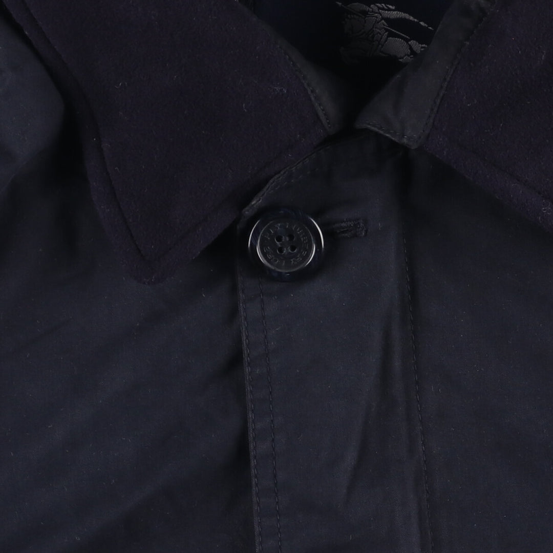 Burberry's BURBERRY LONDON cotton jacket, women's size XL cotton navy blue type Vintage Second Hand