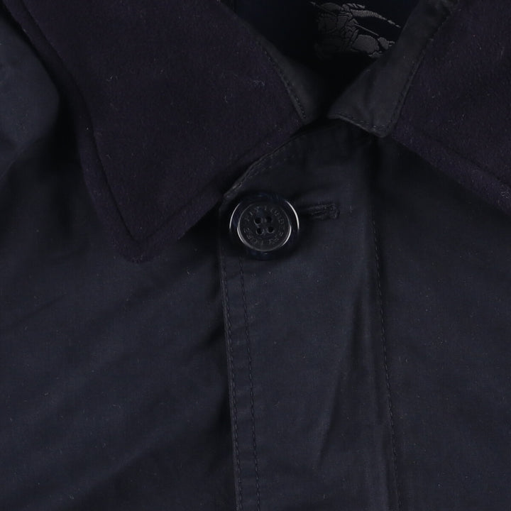 Burberry's BURBERRY LONDON cotton jacket, women's size XL cotton navy blue type Vintage Second Hand