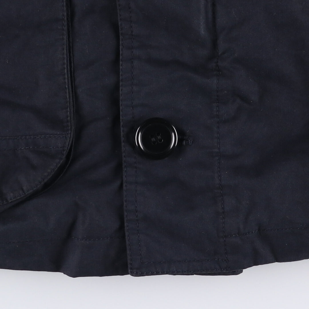 Burberry's BURBERRY LONDON cotton jacket, women's size XL cotton navy blue type Vintage Second Hand