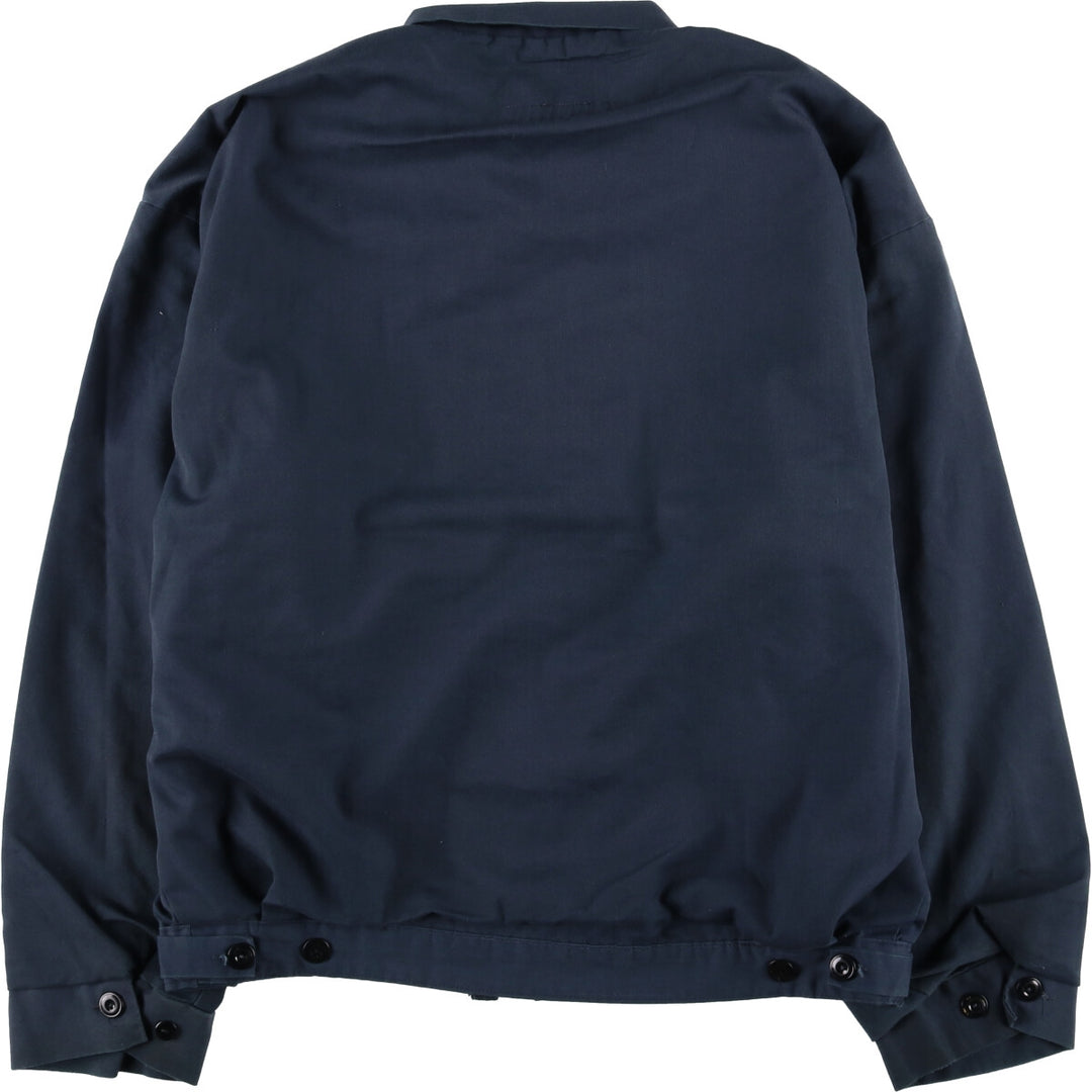 Oversized 70s-80'S WORK WEAR CORPORATION work jacket, men's size XXXL unclear navy blue type Vintage Second Hand