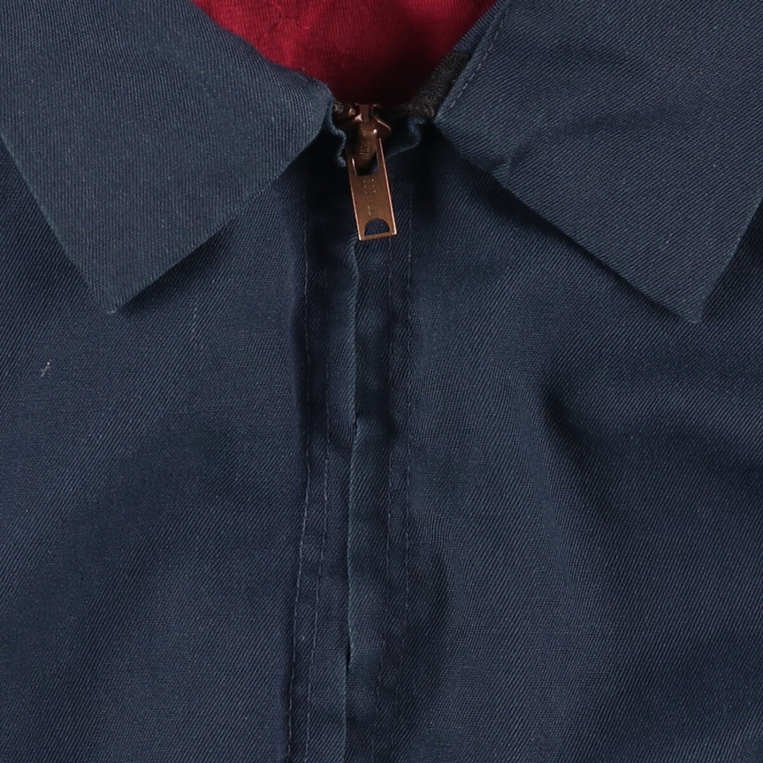 Oversized 70s-80'S WORK WEAR CORPORATION work jacket, men's size XXXL unclear navy blue type Vintage Second Hand