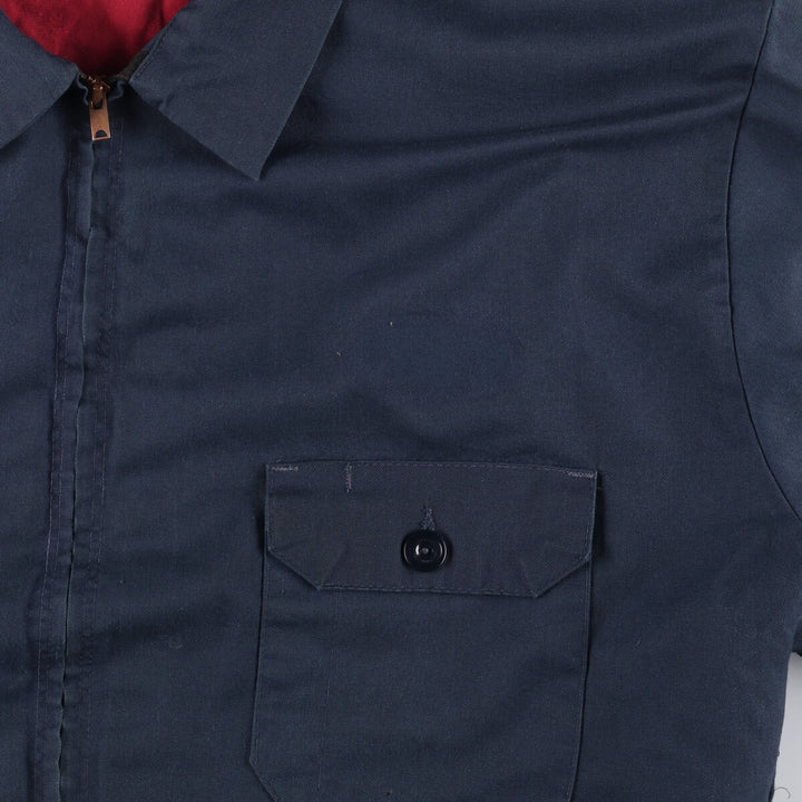 Oversized 70s-80'S WORK WEAR CORPORATION work jacket, men's size XXXL unclear navy blue type Vintage Second Hand