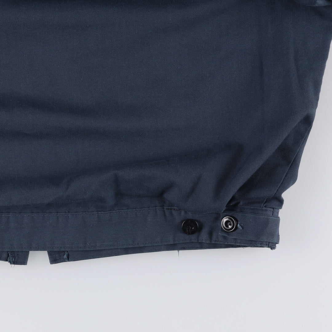 Oversized 70s-80'S WORK WEAR CORPORATION work jacket, men's size XXXL unclear navy blue type Vintage Second Hand