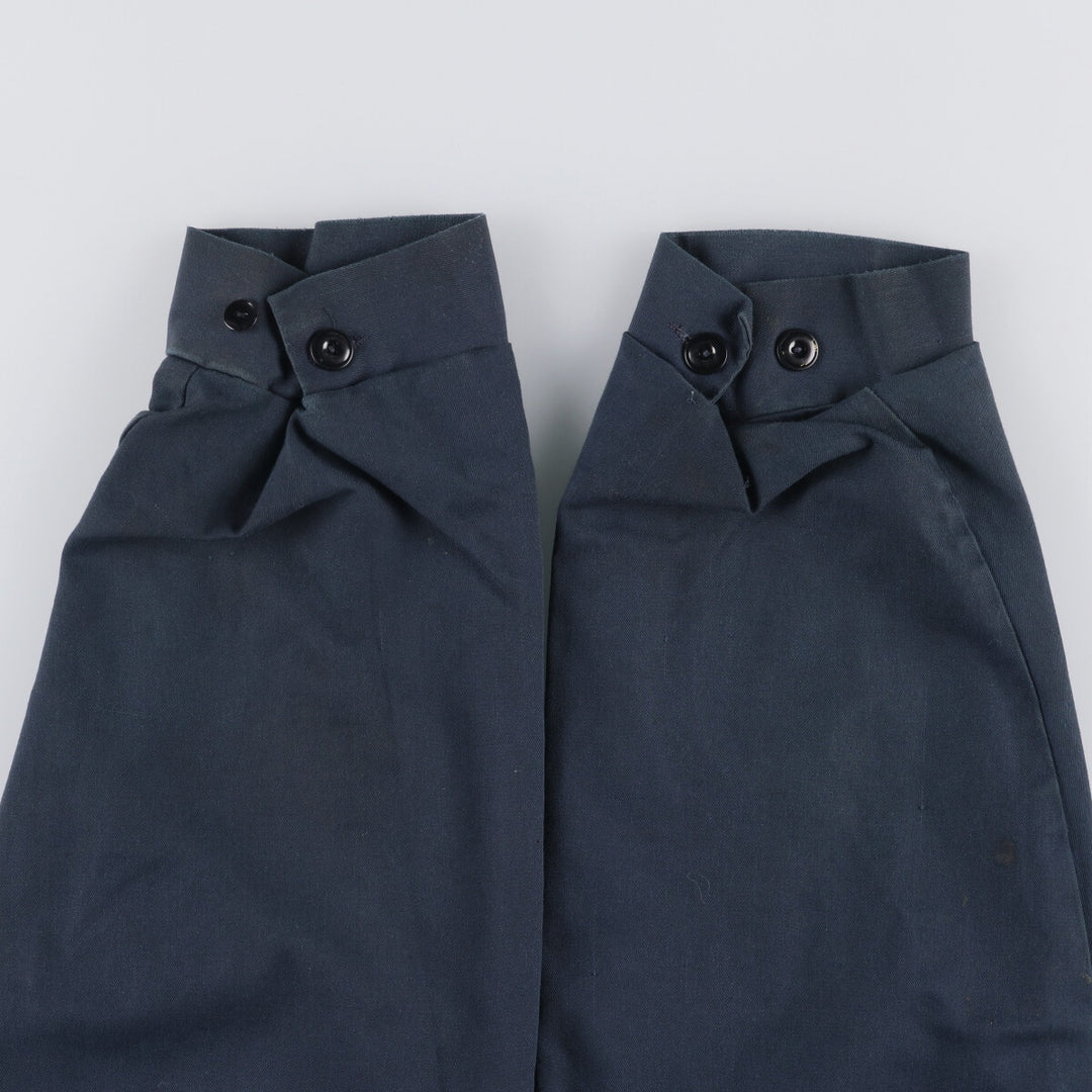 Oversized 70s-80'S WORK WEAR CORPORATION work jacket, men's size XXXL unclear navy blue type Vintage Second Hand