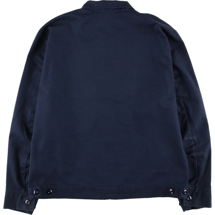 Vintage 1980'S Red Kap work jacket, made in the USA, men's size XL polyester navy blue type Vintage Second Hand