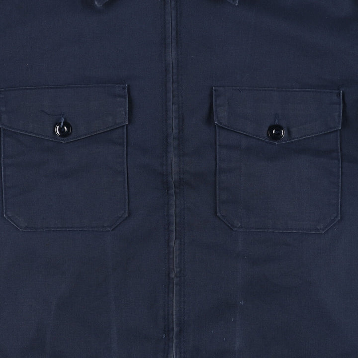 Vintage 1980'S Red Kap work jacket, made in the USA, men's size XL polyester navy blue type Vintage Second Hand