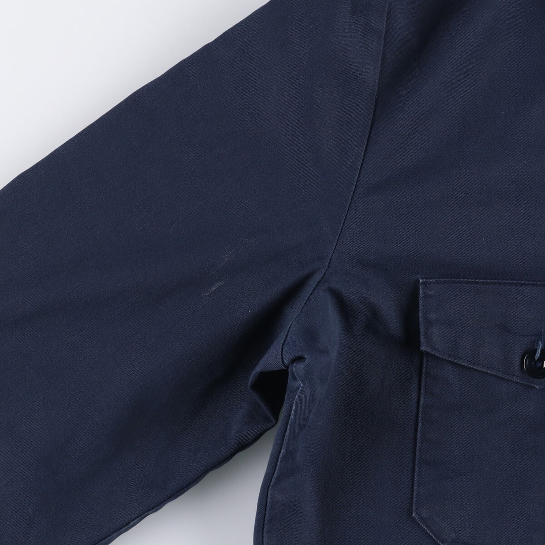 Vintage 1980'S Red Kap work jacket, made in the USA, men's size XL polyester navy blue type Vintage Second Hand