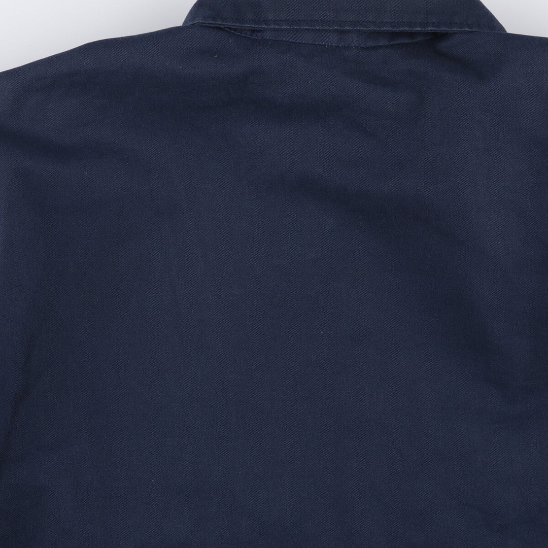 Vintage 1980'S Red Kap work jacket, made in the USA, men's size XL polyester navy blue type Vintage Second Hand