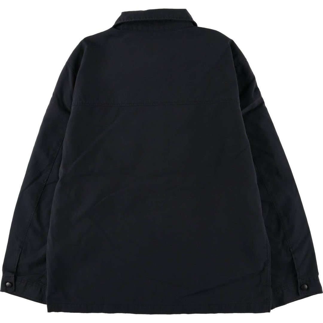 2000'S GAP collared windbreaker, men's size L unclear black type Vintage Second Hand