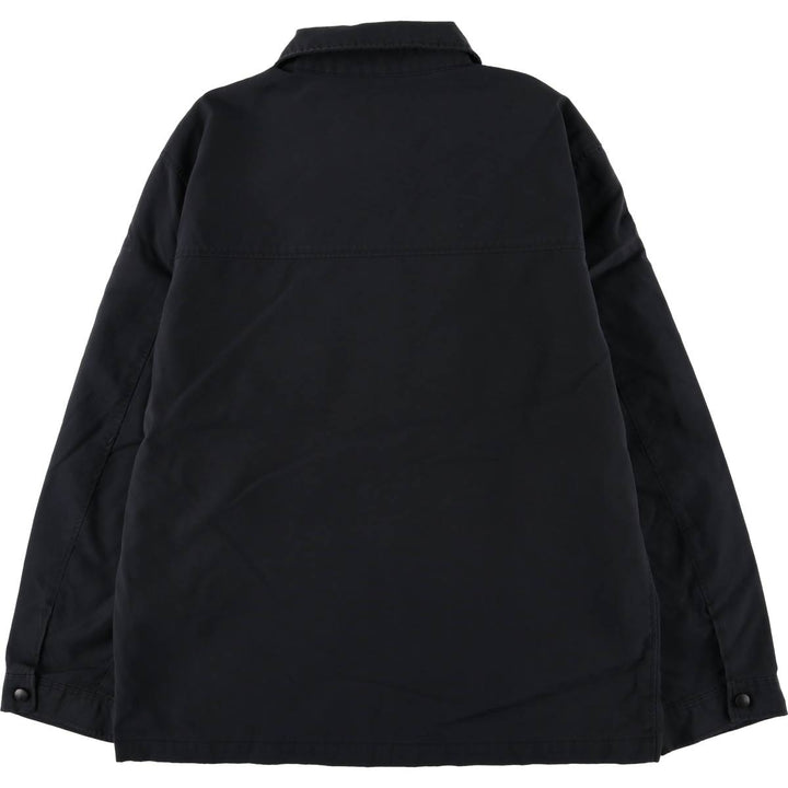 2000'S GAP collared windbreaker, men's size L unclear black type Vintage Second Hand