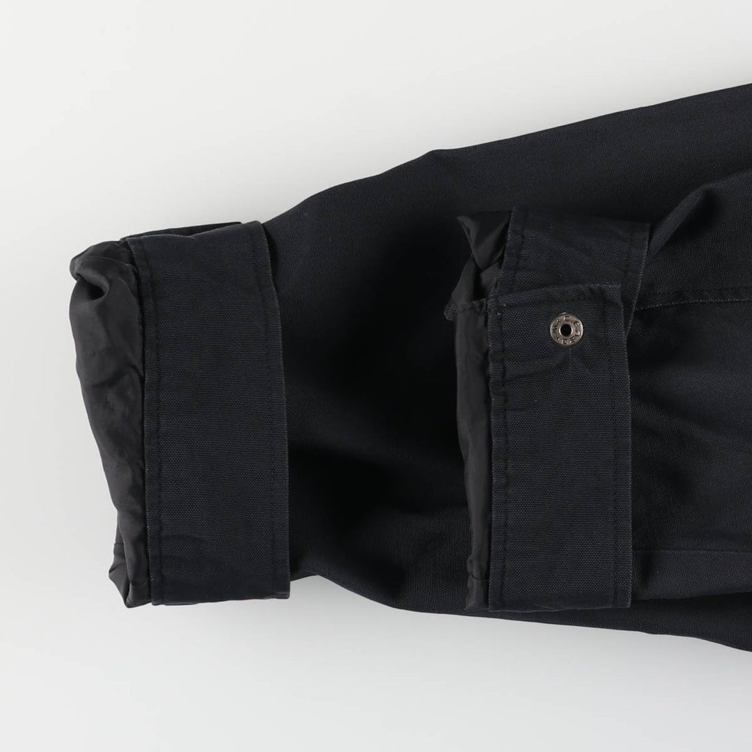 2000'S GAP collared windbreaker, men's size L unclear black type Vintage Second Hand