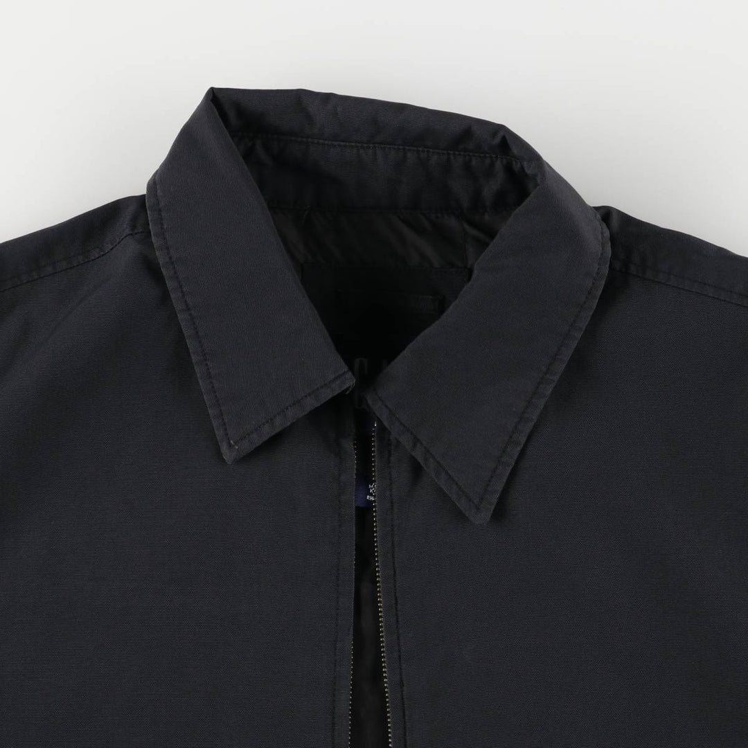 2000'S GAP collared windbreaker, men's size L unclear black type Vintage Second Hand