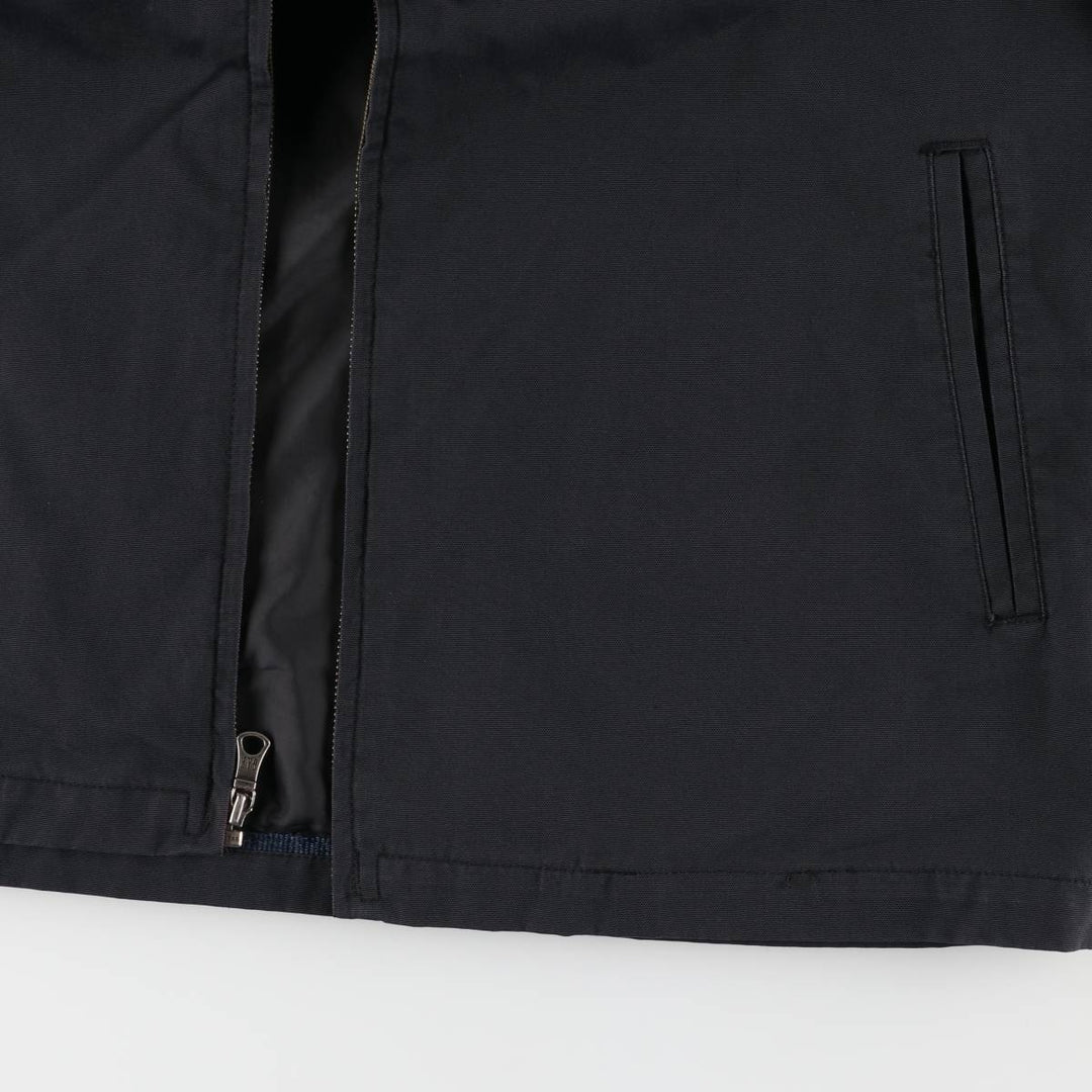 2000'S GAP collared windbreaker, men's size L unclear black type Vintage Second Hand