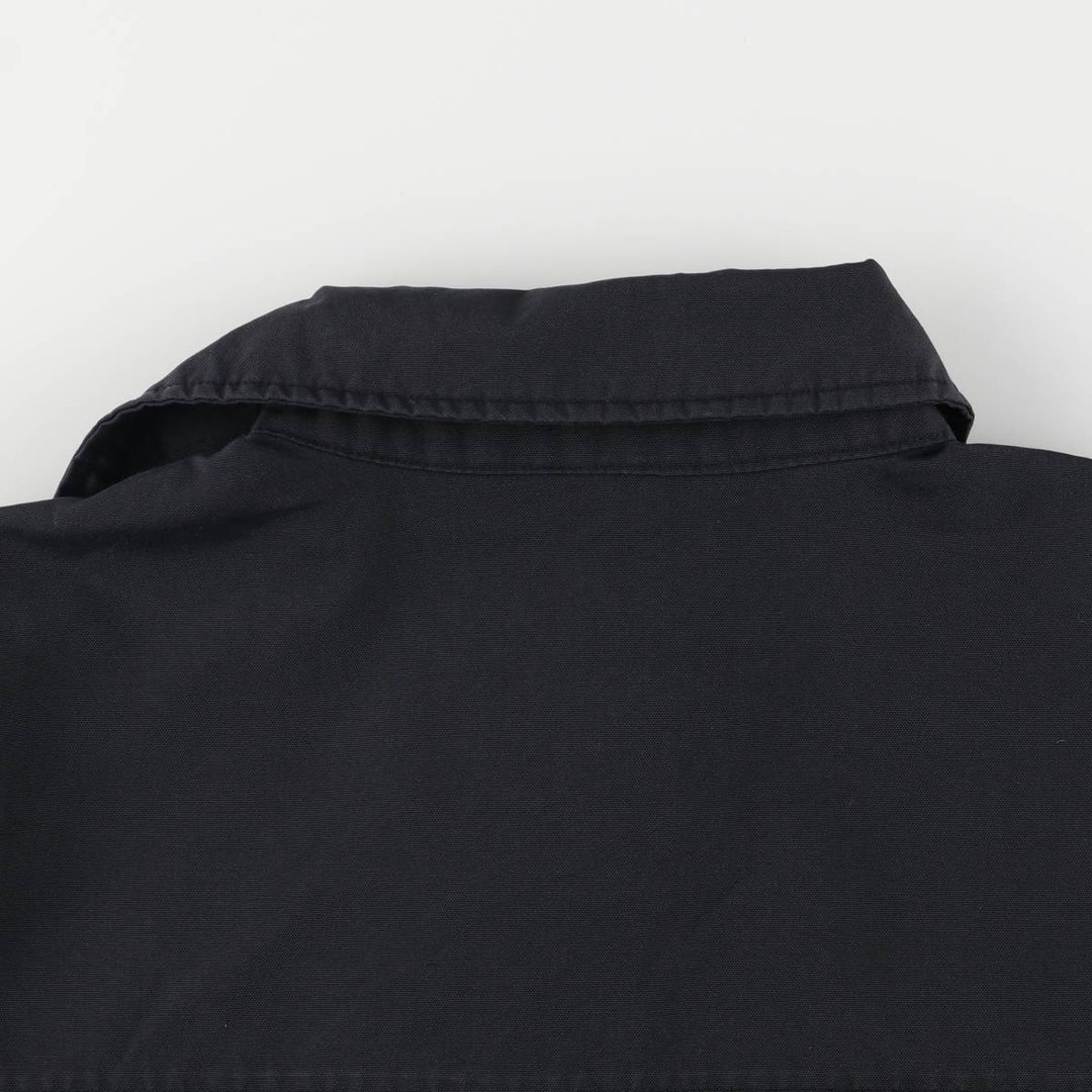 2000'S GAP collared windbreaker, men's size L unclear black type Vintage Second Hand