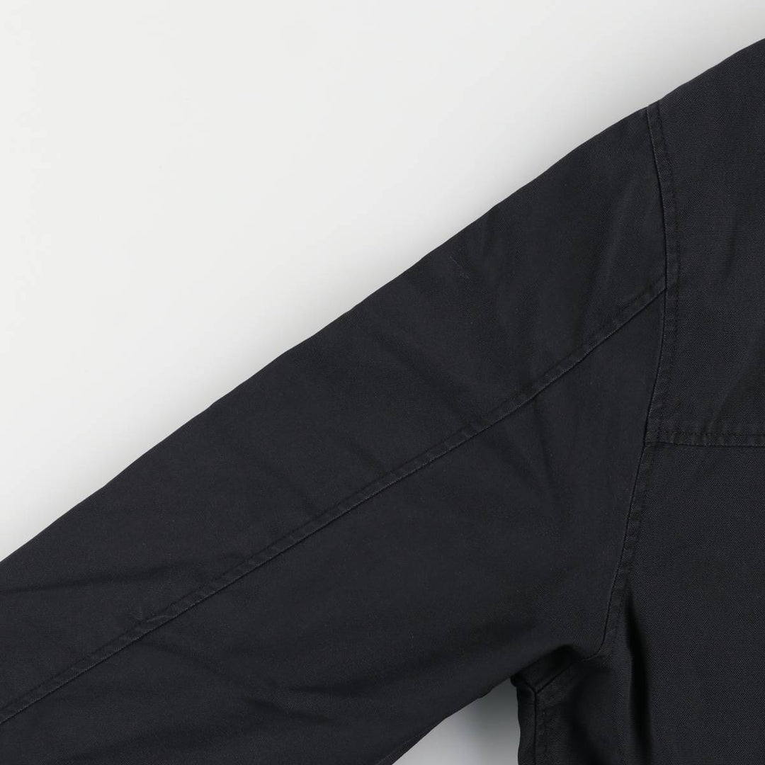 2000'S GAP collared windbreaker, men's size L unclear black type Vintage Second Hand