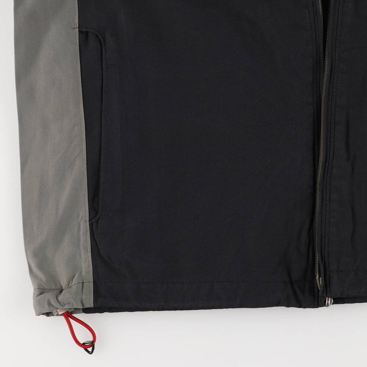 2000'S GAP windbreaker, men's size L polyester black type Vintage Second Hand