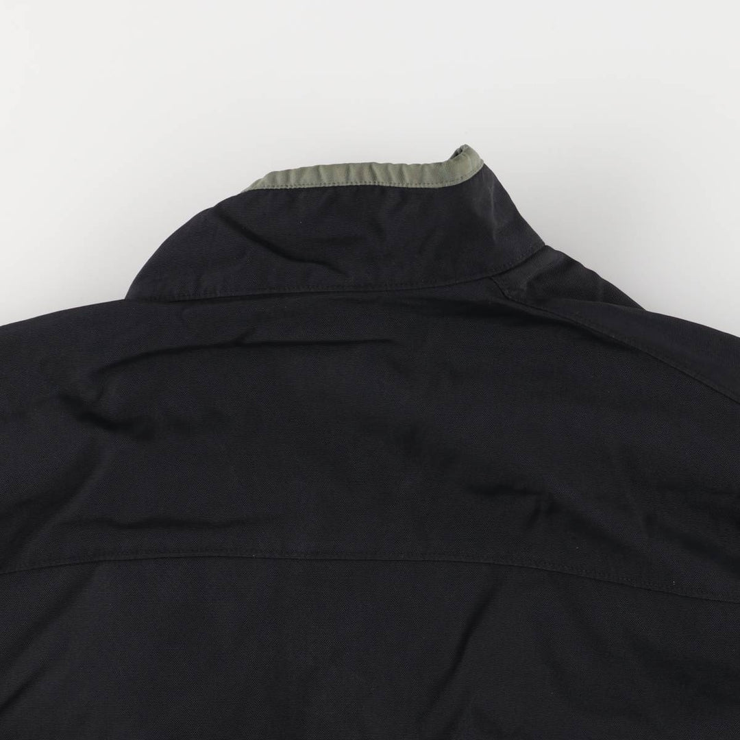 2000'S GAP windbreaker, men's size L polyester black type Vintage Second Hand
