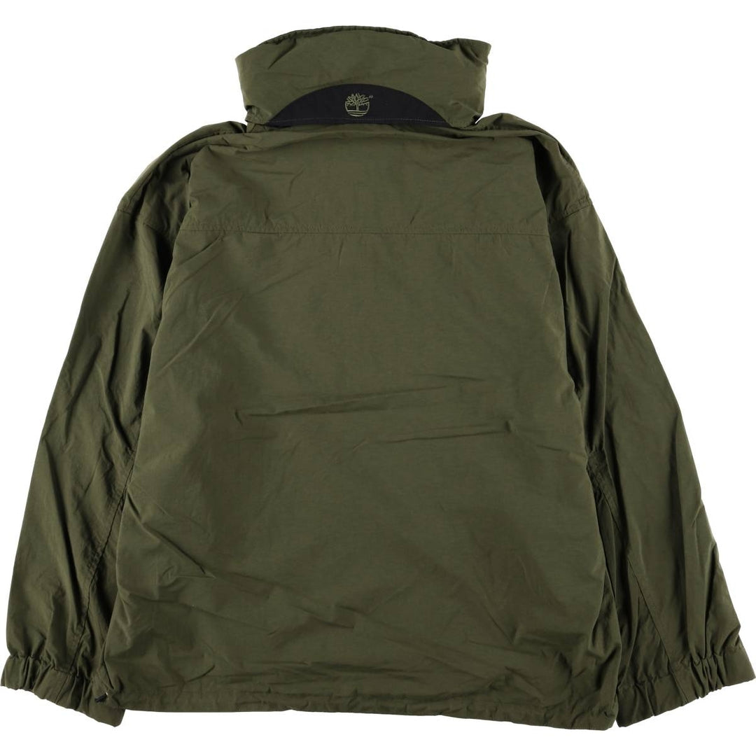 90'S Timberland WeatherGear Anorak Jacket, Men's Size L unclear Khaki type Vintage Second Hand