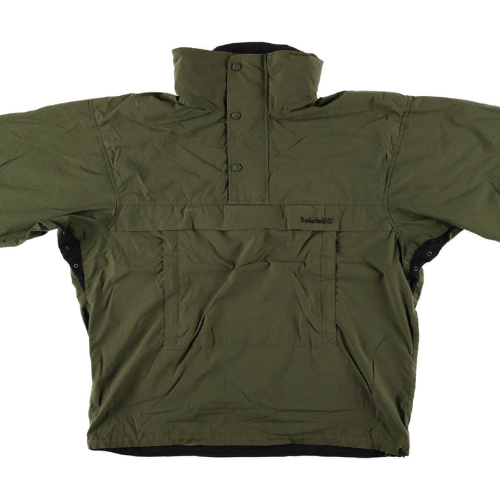 90'S Timberland WeatherGear Anorak Jacket, Men's Size L unclear Khaki type Vintage Second Hand