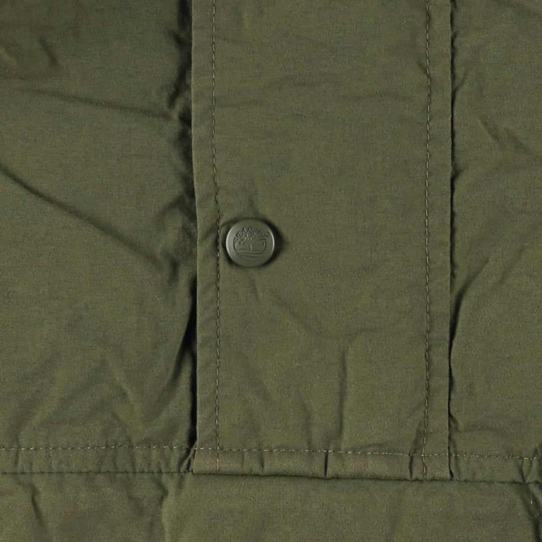 90'S Timberland WeatherGear Anorak Jacket, Men's Size L unclear Khaki type Vintage Second Hand