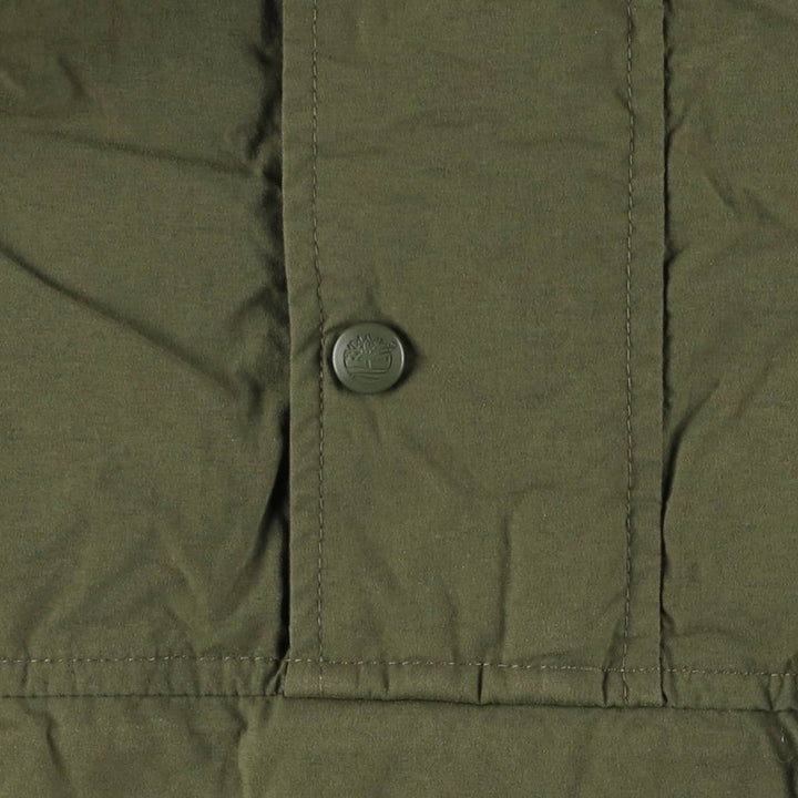 90'S Timberland WeatherGear Anorak Jacket, Men's Size L unclear Khaki type Vintage Second Hand
