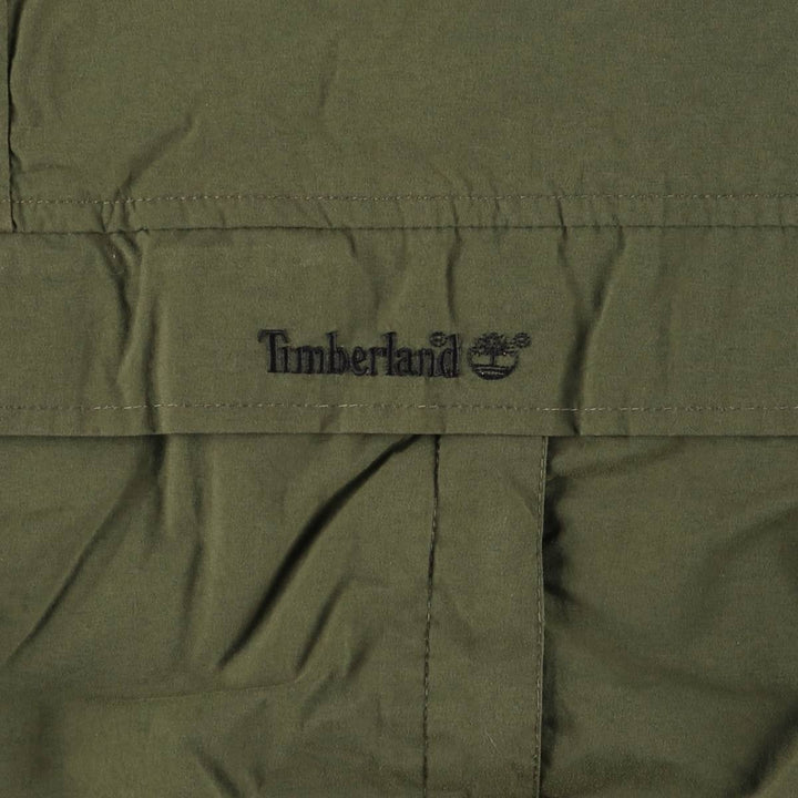 90'S Timberland WeatherGear Anorak Jacket, Men's Size L unclear Khaki type Vintage Second Hand