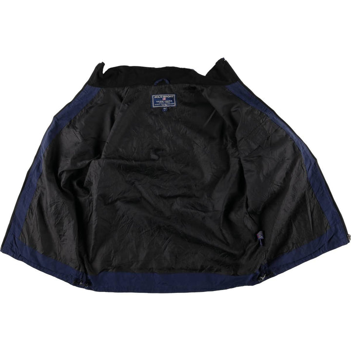 Vintage 90'S Ralph Lauren Polo Sport SPORTSMAN nylon jacket, size L, men's size L Nylon navy blue type Vintage Second Hand