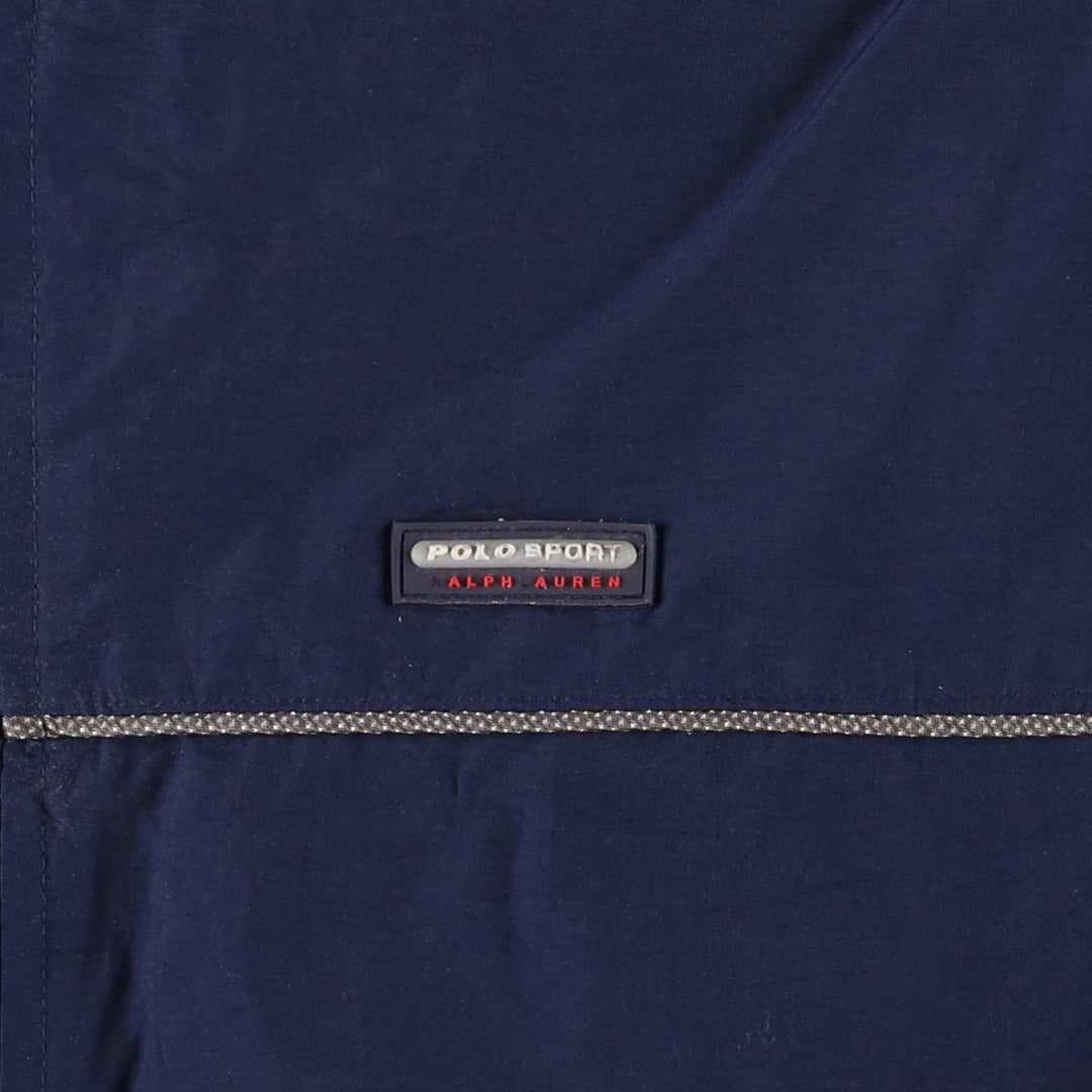 Vintage 90'S Ralph Lauren Polo Sport SPORTSMAN nylon jacket, size L, men's size L Nylon navy blue type Vintage Second Hand