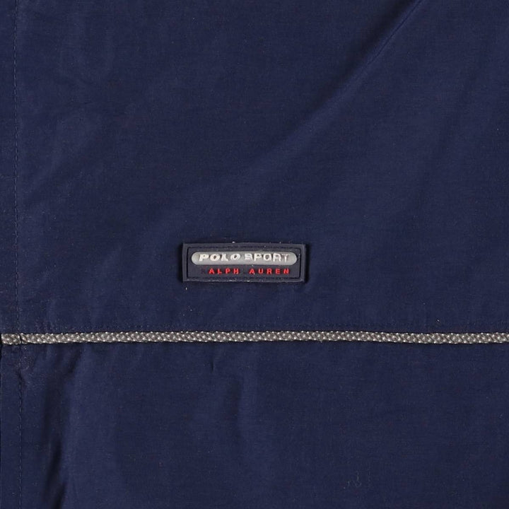 Vintage 90'S Ralph Lauren Polo Sport SPORTSMAN nylon jacket, size L, men's size L Nylon navy blue type Vintage Second Hand