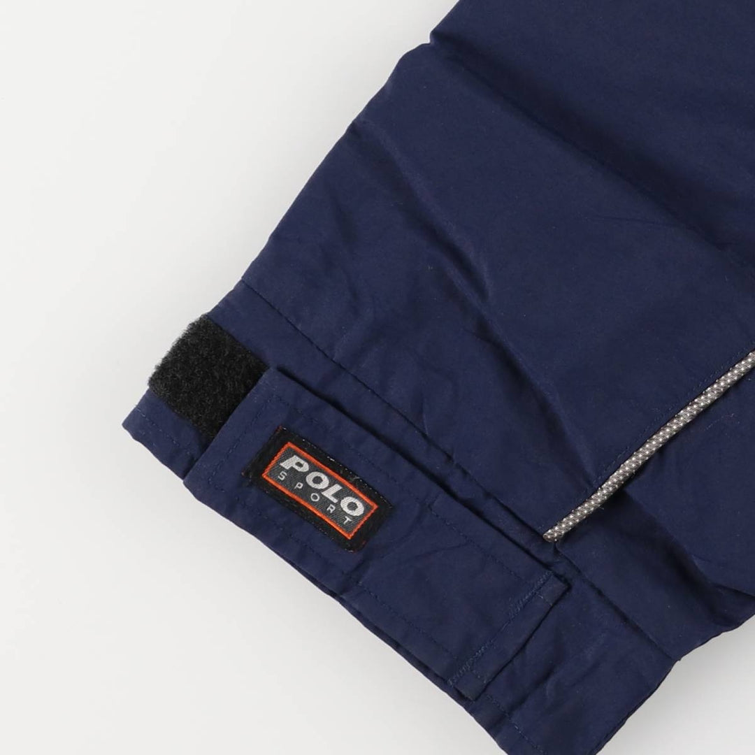 Vintage 90'S Ralph Lauren Polo Sport SPORTSMAN nylon jacket, size L, men's size L Nylon navy blue type Vintage Second Hand