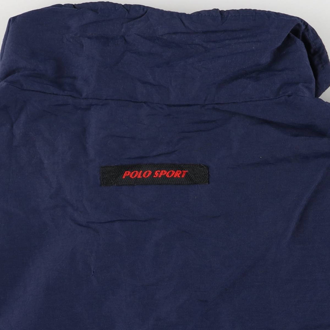 Vintage 90'S Ralph Lauren Polo Sport SPORTSMAN nylon jacket, size L, men's size L Nylon navy blue type Vintage Second Hand