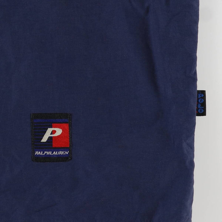 Vintage 90'S Ralph Lauren Polo Sport SPORTSMAN nylon jacket, size L, men's size L Nylon navy blue type Vintage Second Hand