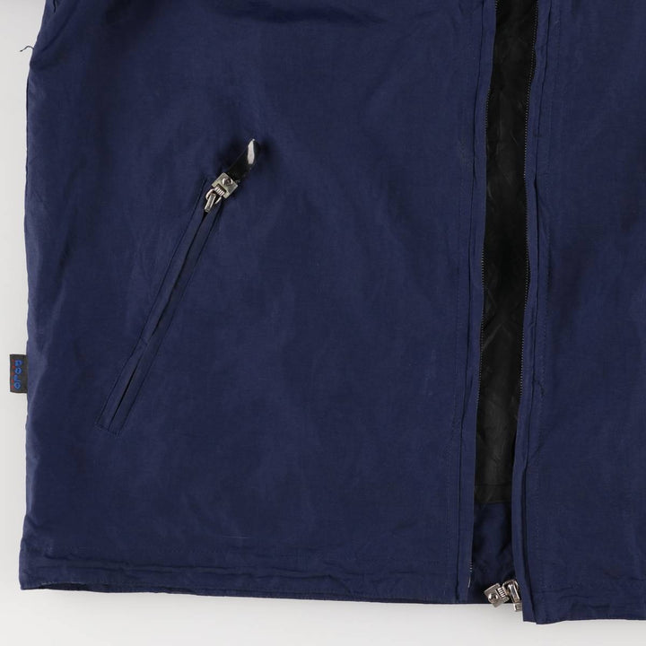Vintage 90'S Ralph Lauren Polo Sport SPORTSMAN nylon jacket, size L, men's size L Nylon navy blue type Vintage Second Hand