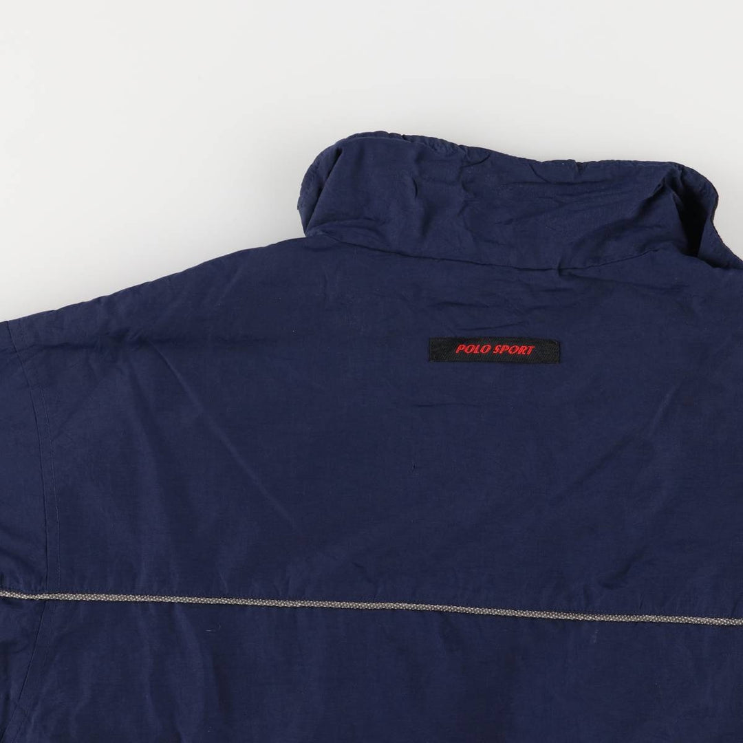 Vintage 90'S Ralph Lauren Polo Sport SPORTSMAN nylon jacket, size L, men's size L Nylon navy blue type Vintage Second Hand