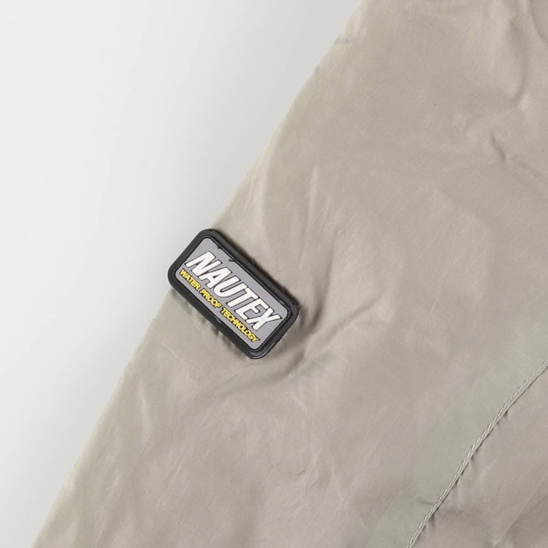 Vintage 90'S Nautica Competition Nautex Ripstop Sailing Jacket, Men's Size L Nylon gray type Vintage Second Hand